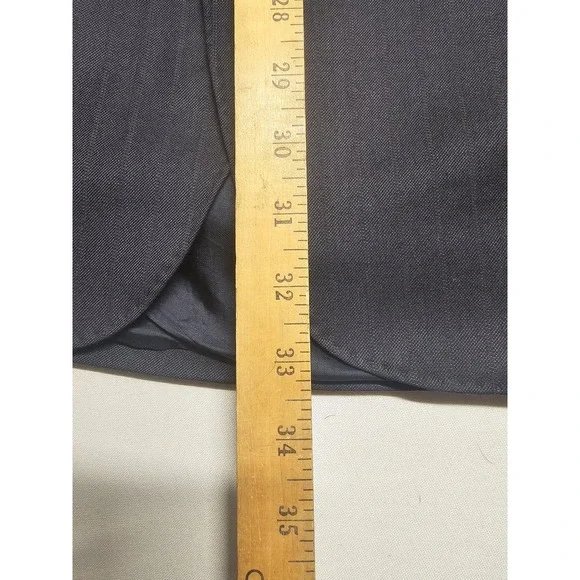 Richard B Wilkinson Mens Pinstripe Blazer Jacket Navy Charcoal Union Made - Picture 3 of 9